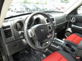 2008 Dodge Nitro R/T Dark Slate Gray/Red Interior