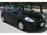 Super Black Nissan Versa in 2008