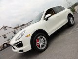 2011 Sand White Porsche Cayenne Turbo #50870320