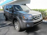 2011 Polished Metal Metallic Honda Pilot EX-L 4WD #50870335