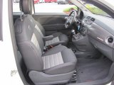 2012 Fiat 500 Sport Prima Edizione Sport Tessuto Nero/Nero (Black/Black) Interior