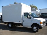 2006 Oxford White Ford E Series Cutaway E350 Commercial Moving Van #50870348