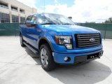 2011 Blue Flame Metallic Ford F150 FX4 SuperCrew 4x4 #50870509