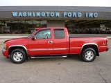 2006 Fire Red GMC Sierra 1500 SLE Extended Cab 4x4 #50912394