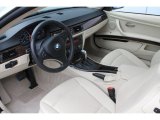 2008 BMW 3 Series 328xi Coupe Cream Beige Interior