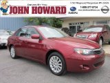 2010 Camellia Red Pearl Subaru Impreza 2.5i Premium Sedan #50912578