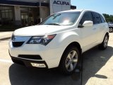 2011 Aspen White Pearl Acura MDX Technology #50912416