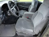 2001 Chevrolet S10 LS Regular Cab Medium Gray Interior