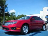 2011 Red Candy Metallic Ford Fusion SE #50912126