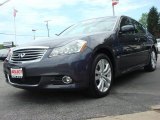 2008 Blue Slate Infiniti M 35x AWD Sedan #50912027