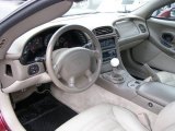2003 Chevrolet Corvette 50th Anniversary Edition Coupe Shale Interior