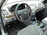 2010 Hyundai Santa Fe SE Gray Interior