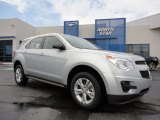 2011 Silver Ice Metallic Chevrolet Equinox LS AWD #50912178