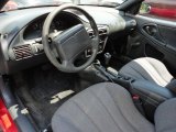 1999 Chevrolet Cavalier Coupe Graphite Interior