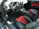 2009 Audi TT 2.0T Coupe Magma Red Interior