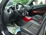 2011 Nissan Juke SL AWD Black/Red w/Red Trim Interior
