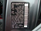 2011 Juke Color Code for Gun Metallic - Color Code: KAD