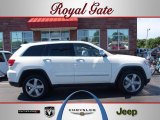2011 Stone White Jeep Grand Cherokee Overland 4x4 #50965286