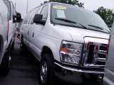 2010 Oxford White Ford E Series Van E350 XLT Passenger Extended #50965309