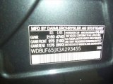 2003 E Color Code for Tectite Grey Metallic - Color Code: 753