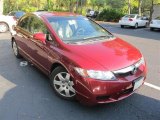 2009 Tango Red Pearl Honda Civic LX Sedan #50965270