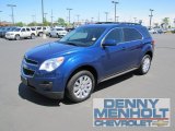 2010 Navy Blue Metallic Chevrolet Equinox LT AWD #50965437