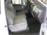 2011 Ford F150 XLT Regular Cab 4x4 Steel Gray Interior