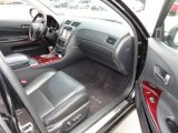 2008 Lexus GS 450h Hybrid Black Interior