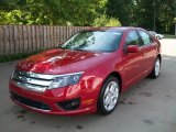 2011 Red Candy Metallic Ford Fusion SE #50988990