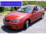 2009 Paprika Red Pearl Subaru Impreza 2.5i Sedan #50988908