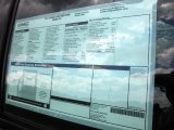 2011 GMC Sierra 3500HD SLE Crew Cab 4x4 Chassis Window Sticker