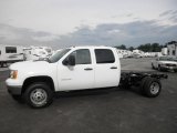 2011 GMC Sierra 3500HD Work Truck Crew Cab 4x4 Chassis Exterior