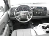 2011 GMC Sierra 3500HD Work Truck Crew Cab 4x4 Chassis Dark Titanium Interior