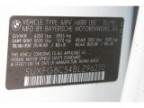 2011 BMW X6 xDrive50i Info Tag