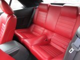2005 Ford Mustang GT Premium Convertible Red Leather Interior