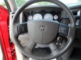 2008 Dodge Ram 2500 SXT Mega Cab 4x4 Steering Wheel