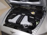 2012 Bentley Continental GT Mulliner 6.0 Liter Twin-Turbocharged DOHC 48-Valve VVT W12 Engine