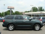 2008 Timberland Green Mica Toyota Sequoia Limited 4WD #50998376