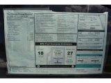 2011 BMW 1 Series 128i Convertible Window Sticker