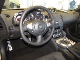 2011 Nissan 370Z Touring Coupe Black Interior