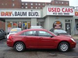 2009 Inferno Red Crystal Pearl Chrysler Sebring LX Sedan #5082192