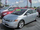 2007 Alabaster Silver Metallic Honda Civic Si Sedan #50998688