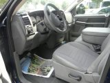2008 Dodge Ram 1500 TRX4 Quad Cab 4x4 Medium Slate Gray Interior