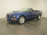 2007 Vista Blue Metallic Ford Mustang GT Premium Convertible #50998474