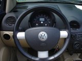 2004 Volkswagen New Beetle GLS 1.8T Convertible Steering Wheel