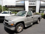 2001 Light Pewter Metallic Chevrolet Silverado 1500 Regular Cab 4x4 #50998265