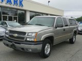 2003 Light Pewter Metallic Chevrolet Silverado 1500 LS Extended Cab 4x4 #50998267