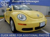2008 Sunflower Yellow Volkswagen New Beetle SE Convertible #50998995