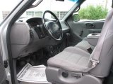 2001 Ford F150 XL SuperCab 4x4 Medium Graphite Interior