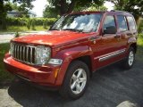 2008 Red Rock Crystal Pearl Jeep Liberty Limited 4x4 #50998303